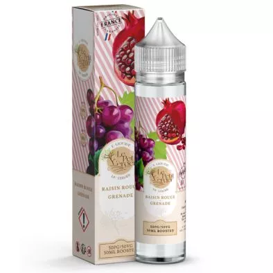 E-liquide Raisin Rouge Grenade - 50ml - Le Petit Verger - Savourea 0