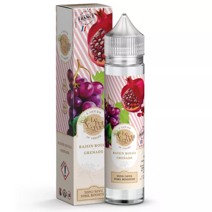 E-liquide Le Petit Verger - 50 ml - Raisin Rouge Grenade