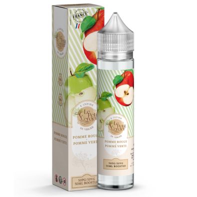 E-liquid Pomme Rouge Pomme verte - 50ml - Le Petit Verger - Savourea 0