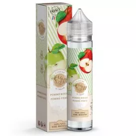 E-liquid Pomme Rouge Pomme verte - 50ml - Le Petit Verger - Savourea