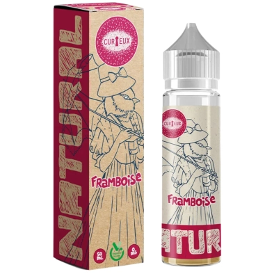 E-liquid Framboise - Edition NATURAL - 50ml- Curieux 0