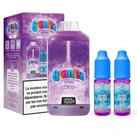 Puff-Hybride Mûre Cassis Big Puff - Granita - Alfaliquid