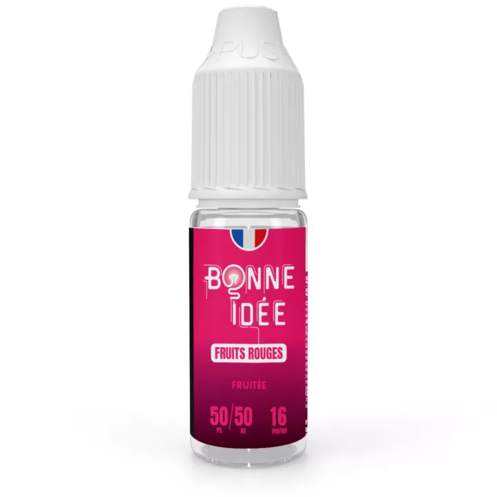 E-Liquid Bonne Id&eacute;e Fruits Rouges - Fruchtig - 10 ml