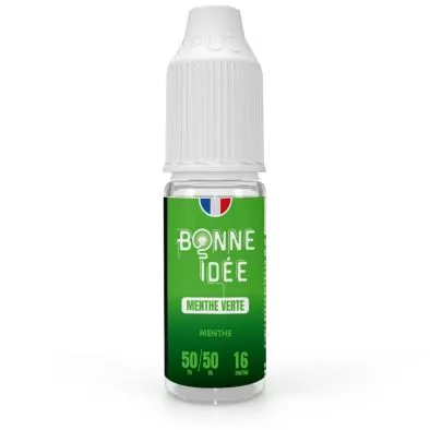 E-Liquid Menthe Verte - 10ml - Bonne idée 0