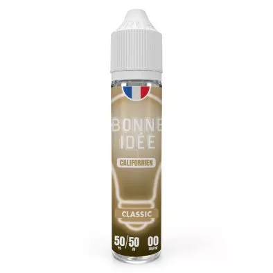 E-Liquide Californien - Classic - 50ml - Bonne idée 0