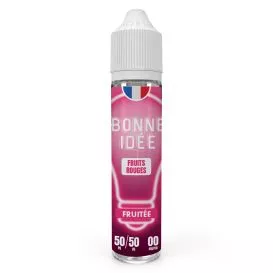 E-Liquide Fruits Rouges - Fruité - 50ml - Bonne idée