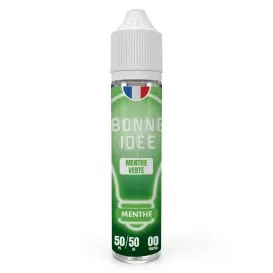 E-Liquid Menthe Verte - 50ml - Bonne idée