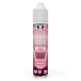 E-Liquid Fraise Framboise - Fruité - 50ml - Bonne idée