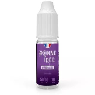 E-Liquide M&ucirc;re Cassis - Fruit&eacute; - 10ml - Bonne id&eacute;e