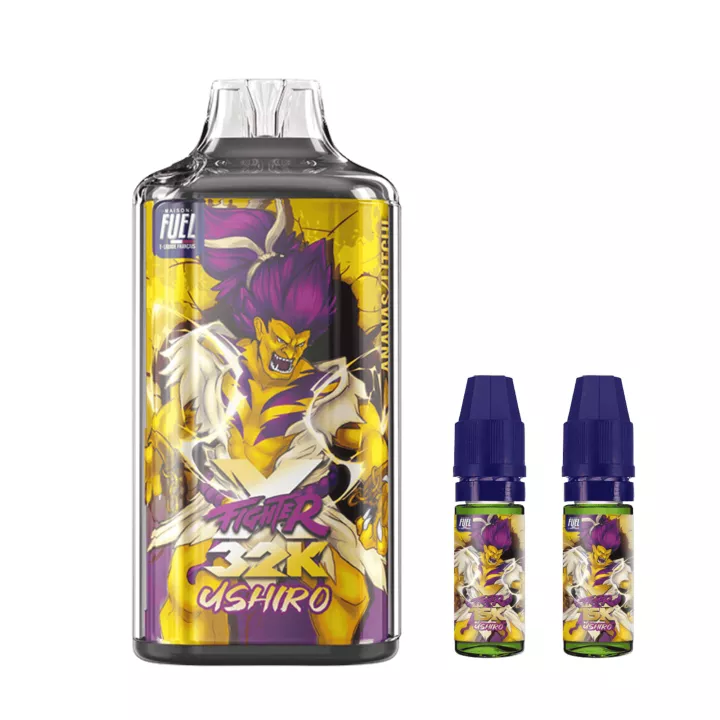 Puff Fighter X 32K - Ushiro | E-liquide fran&ccedil;ais