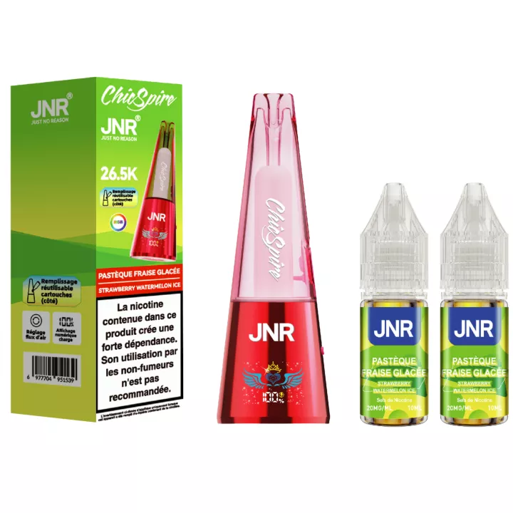 Puff JNR Chicspire &ndash; 26,5K &ndash; Wassermelone Erdbeere Ice