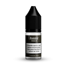 E-liquide 10 ml Avenir avec l'Article 23