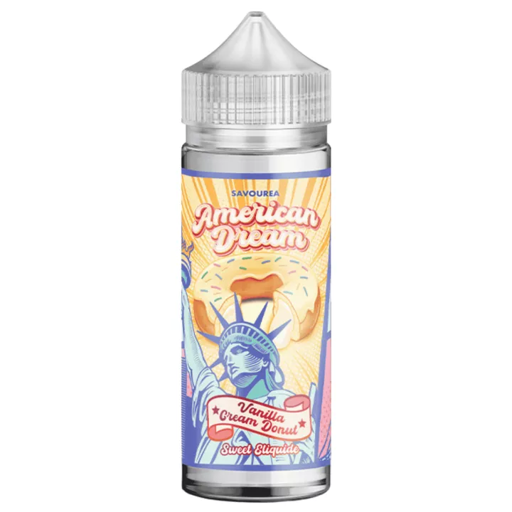 E-Liquid Vanille Cream Donut Americain Dream 50 ml Savourea