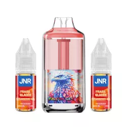Puff Hybride Fraise Glac&eacute;e Falcon - GEM+ 30000 - JNR