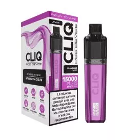 Puff Patrone Framboise Cassis Cliq - AVM