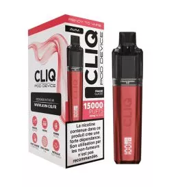 Puff Patrone Fraise Glacée Cliq - AVM