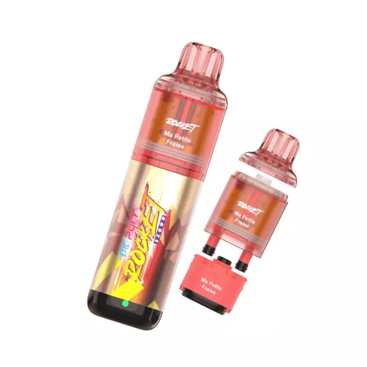 Puff Rocket 32 000 bouff&eacute;es - saveur Ma Petite Fraise | E-Garette