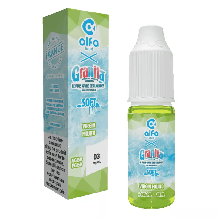 E-Liquid Virgin Mojito Granita Soft 10 ml - Alfaliquid