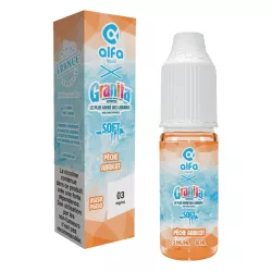 E-Liquid P&ecirc;che Abricot - Granita Soft - 10ml - Alfaliquid