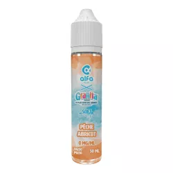 E-Liquid P&ecirc;che Abricot - Granita Soft - 50ml - Alfaliquid