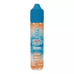 E-Liquid P&ecirc;che Abricot - Granita - 50ml - Alfaliquid