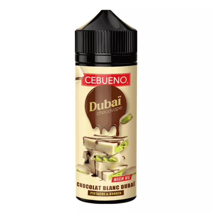 E-liquide Dubai Chocovape White 100 ml - Cebueno