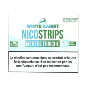 Nicostrips Menthe Fraîche Par 20 - White Rabbit