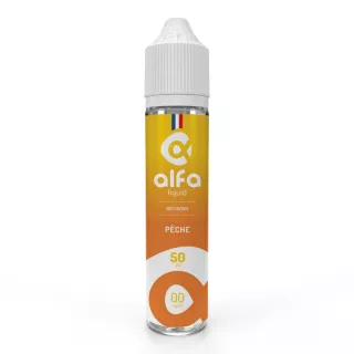 E-Liquid P&ecirc;che - Fruit&eacute;s - 50ml - Alfaliquid