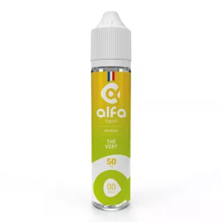 E-Liquid Th&eacute; Vert - Boissons - 50ml - Alfaliquid
