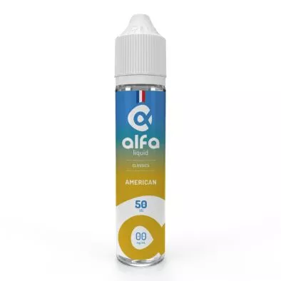 E-Liquide American - Classics - 50ml - Alfaliquid 0