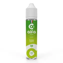E-Liquide Pomme Verte - Fruit&eacute;s - 50ml - Alfaliquid