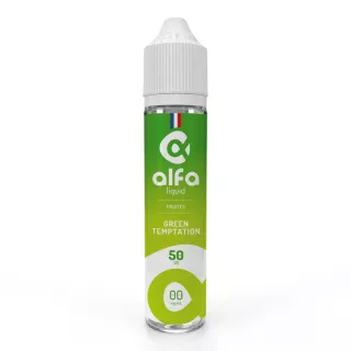 E-Liquid Green Temptation - Fruit&eacute;s - 50ml - Alfaliquid