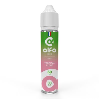 E-Liquide Tropical Cloud - Fruités - 50ml - Alfaliquid 0