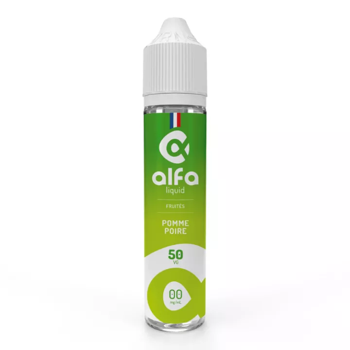 E-liquide Pomme Poire 50 ml Alfaliquid