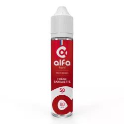 E-Liquid Fraise Gariguette - Fruits Rouges - 50ml - Alfaliquid