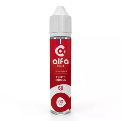 E-Liquide Fruits Rouges - Fruits Rouges - 50ml - Alfaliquid 0
