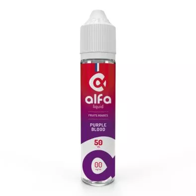 E-Liquide Purple Blood - Fruits Rouges - 50ml - Alfaliquid 0