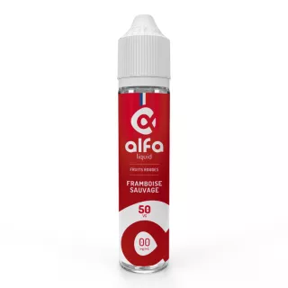 E-Liquide Framboise Sauvage - Fruits Rouges - 50ml - Alfaliquid