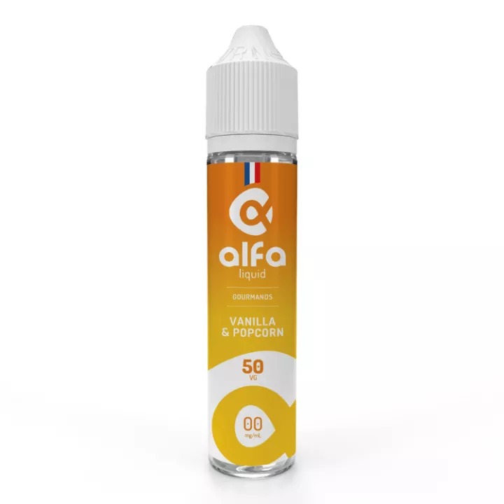 E-Liquid Vanilla & Popcorn 50 ml Alfaliquid