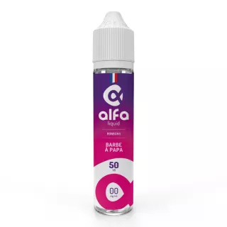 E-Liquide Barbe &agrave; Papa - Bonbons - 50ml - Alfaliquid