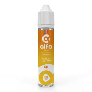 E-Liquid Vanilla Custard - Gourmands - 50ml - Alfaliquid