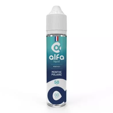 E-Liquide Menthe Polaire - Menthes - 50ml - Alfaliquid 0