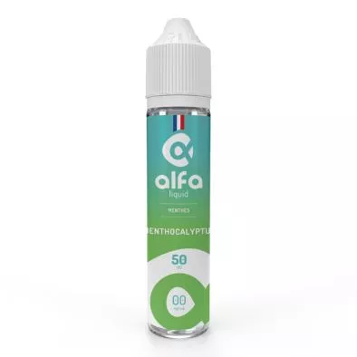 E-Liquide Menthocalyptus - Menthes - 50ml - Alfaliquid 0