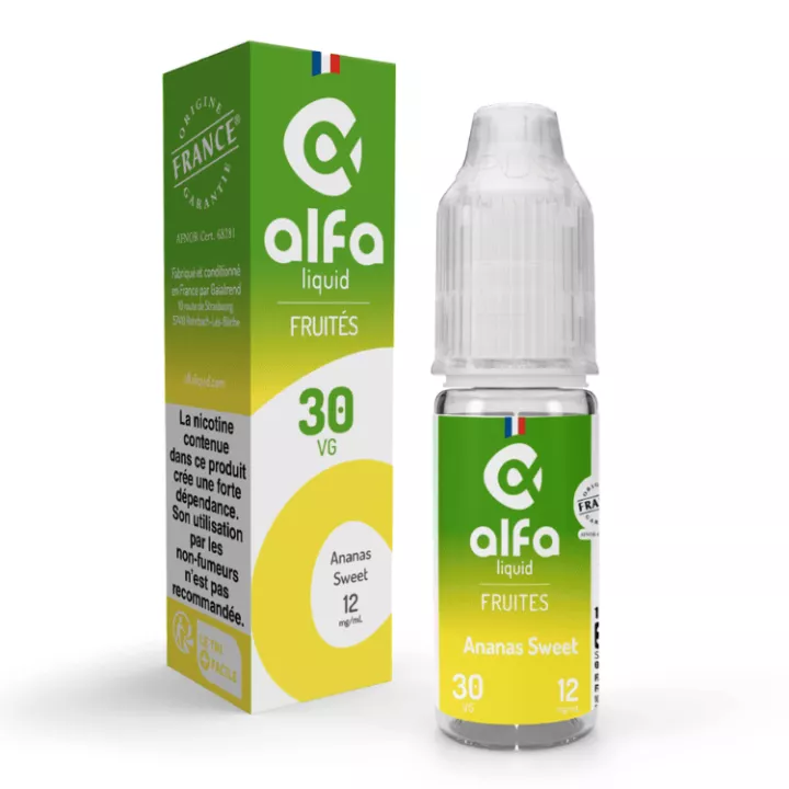 E-Liquid Ananas Sweet 10 ml - Alfaliquid