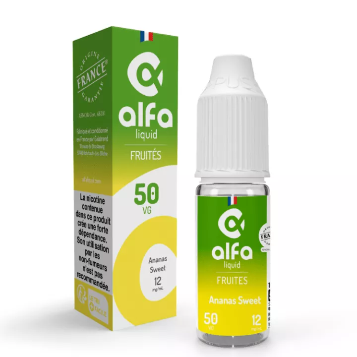 E-Liquid Ananas Sweet 10 ml - Alfaliquid