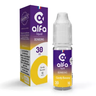 E-Liquid Candy Banane - Bonbons - 10ml - Alfaliquid
