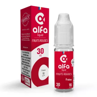 E-Liquide Fraise - Fruits Rouges - 10ml - Alfaliquid