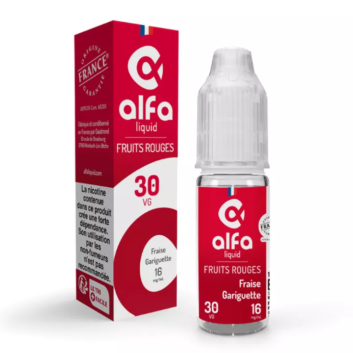 E-Liquid Fraise Gariguette 10 ml - Alfaliquid