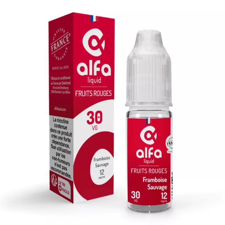 E-liquide Framboise Sauvage 10 ml - Alfaliquid