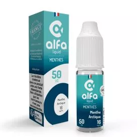 E-Liquide Menthe Arctique - Menthes - 10ml - Alfaliquid